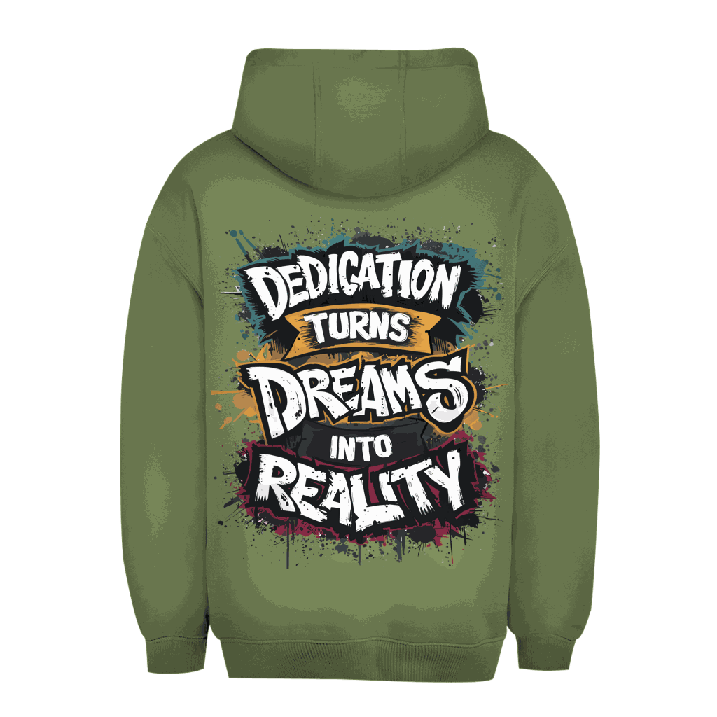 Unisex Oversize Hoodie - Dreams into Reality | Division420®