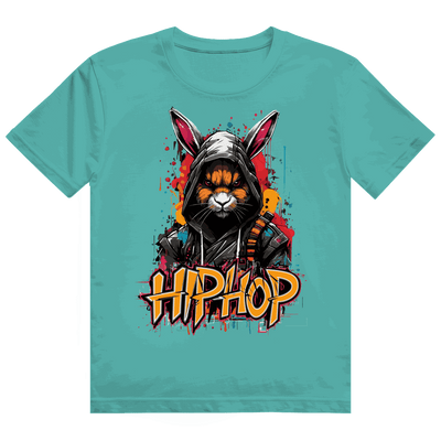 Heavy Cotton T-Shirt - OG Hip Hop Rabbit | Division420®