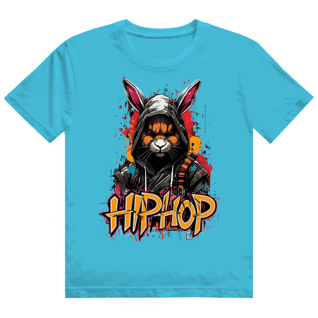 Heavy Cotton T-Shirt - OG Hip Hop Rabbit | Division420®