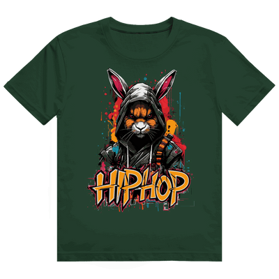 Heavy Cotton T-Shirt - OG Hip Hop Rabbit | Division420®