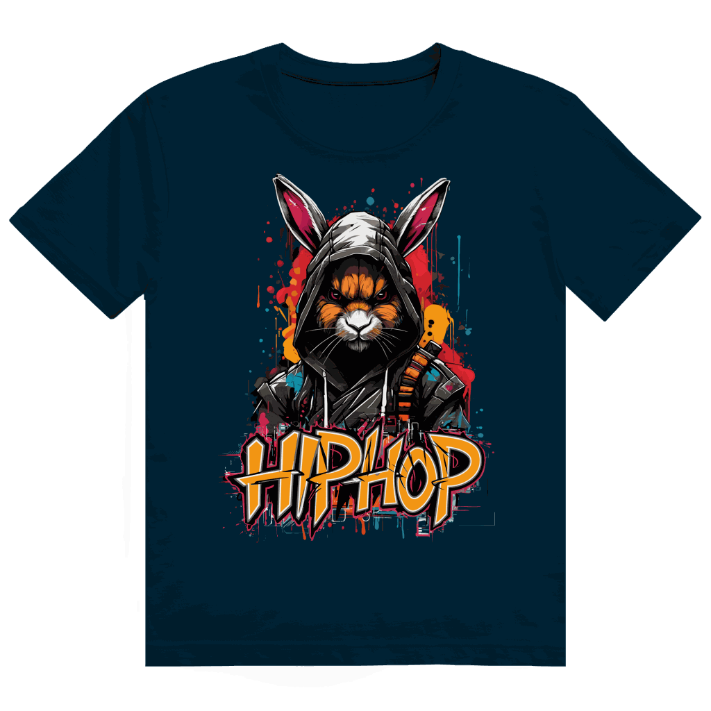 Heavy Cotton T-Shirt - OG Hip Hop Rabbit | Division420®