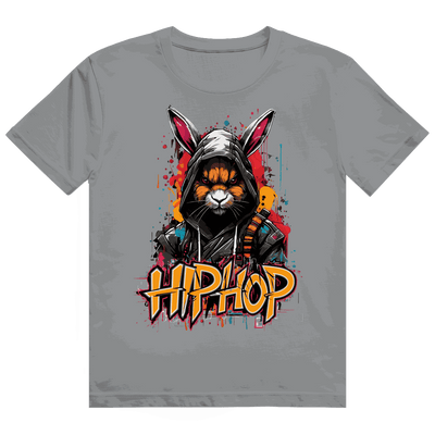 Heavy Cotton T-Shirt - OG Hip Hop Rabbit | Division420®
