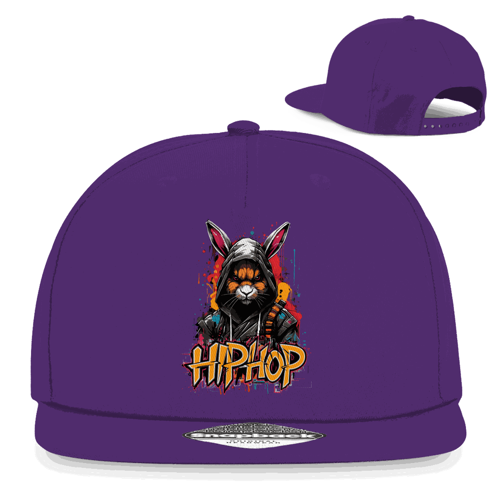 Snapback Rapper Cap - OG Hip Hop Rabbit | Division420®