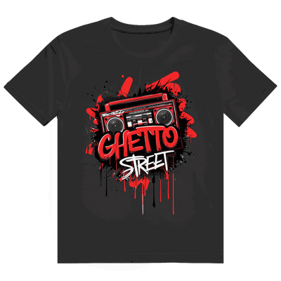 Heavy Cotton T-Shirt - Ghetto Street | Division420®