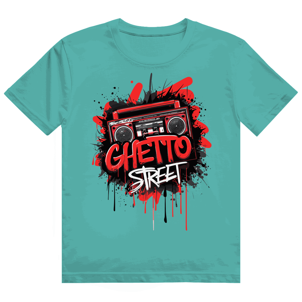 Heavy Cotton T-Shirt - Ghetto Street | Division420®