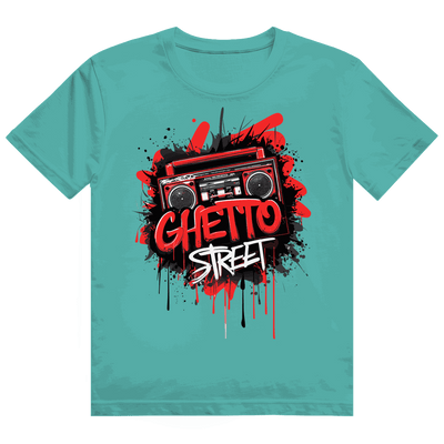 Heavy Cotton T-Shirt - Ghetto Street | Division420®