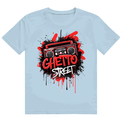 Heavy Cotton T-Shirt - Ghetto Street | Division420®