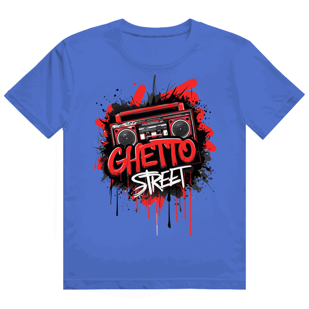 Heavy Cotton T-Shirt - Ghetto Street | Division420®