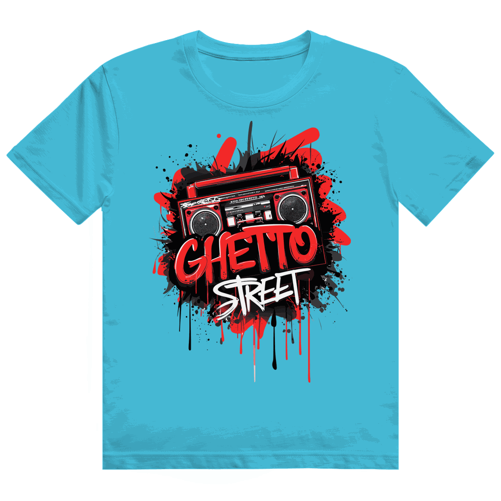 Heavy Cotton T-Shirt - Ghetto Street | Division420®