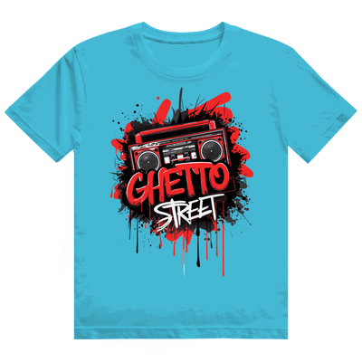 Heavy Cotton T-Shirt - Ghetto Street | Division420®