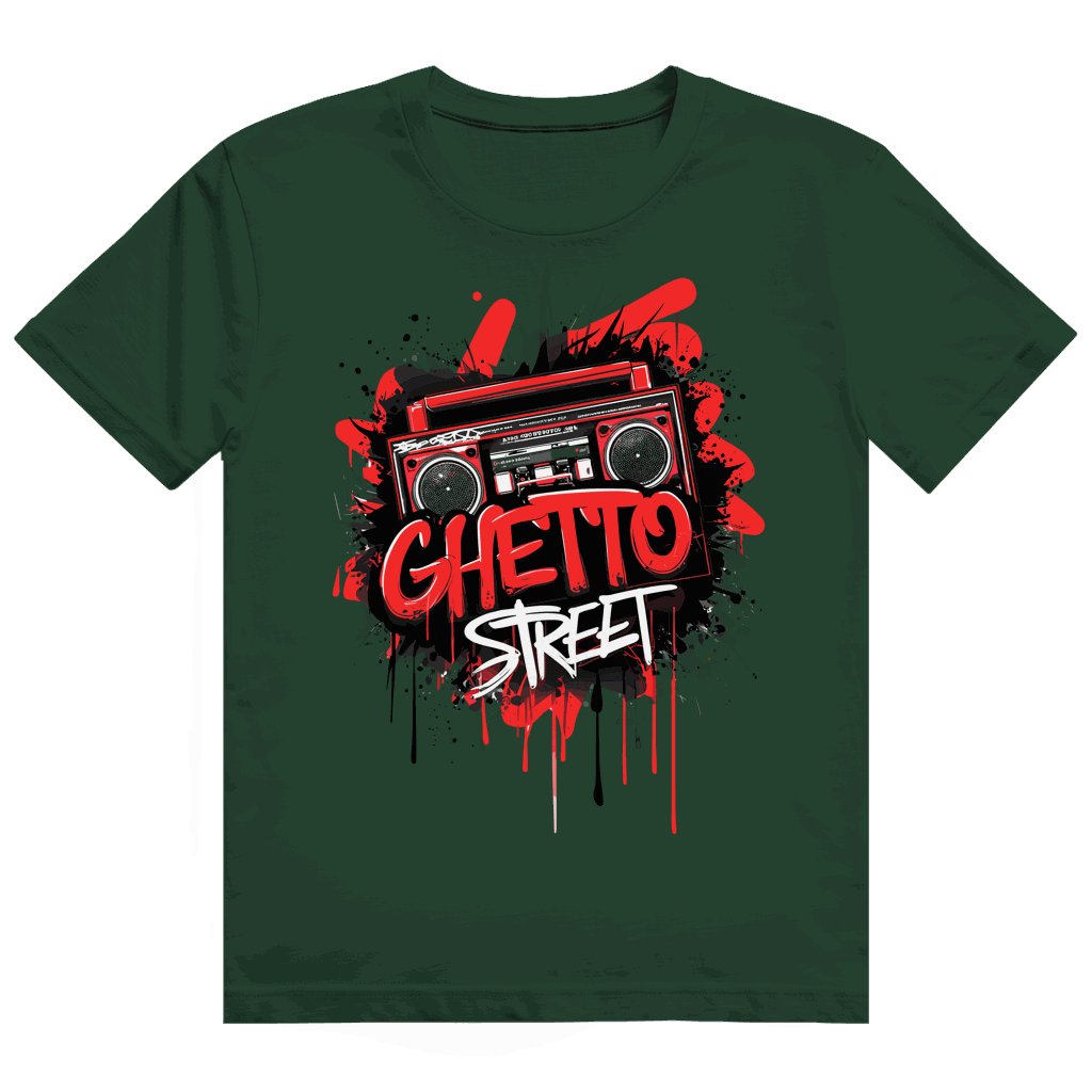Heavy Cotton T-Shirt - Ghetto Street | Division420®