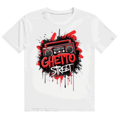Heavy Cotton T-Shirt - Ghetto Street | Division420®