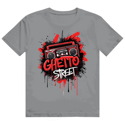 Heavy Cotton T-Shirt - Ghetto Street | Division420®