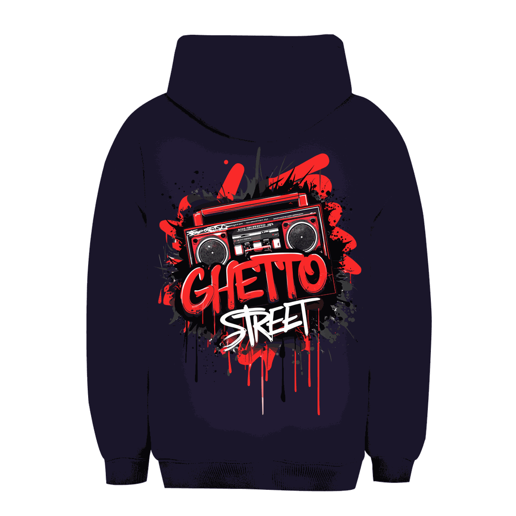 Unisex Oversize Hoodie - Ghetto Street | Division420®