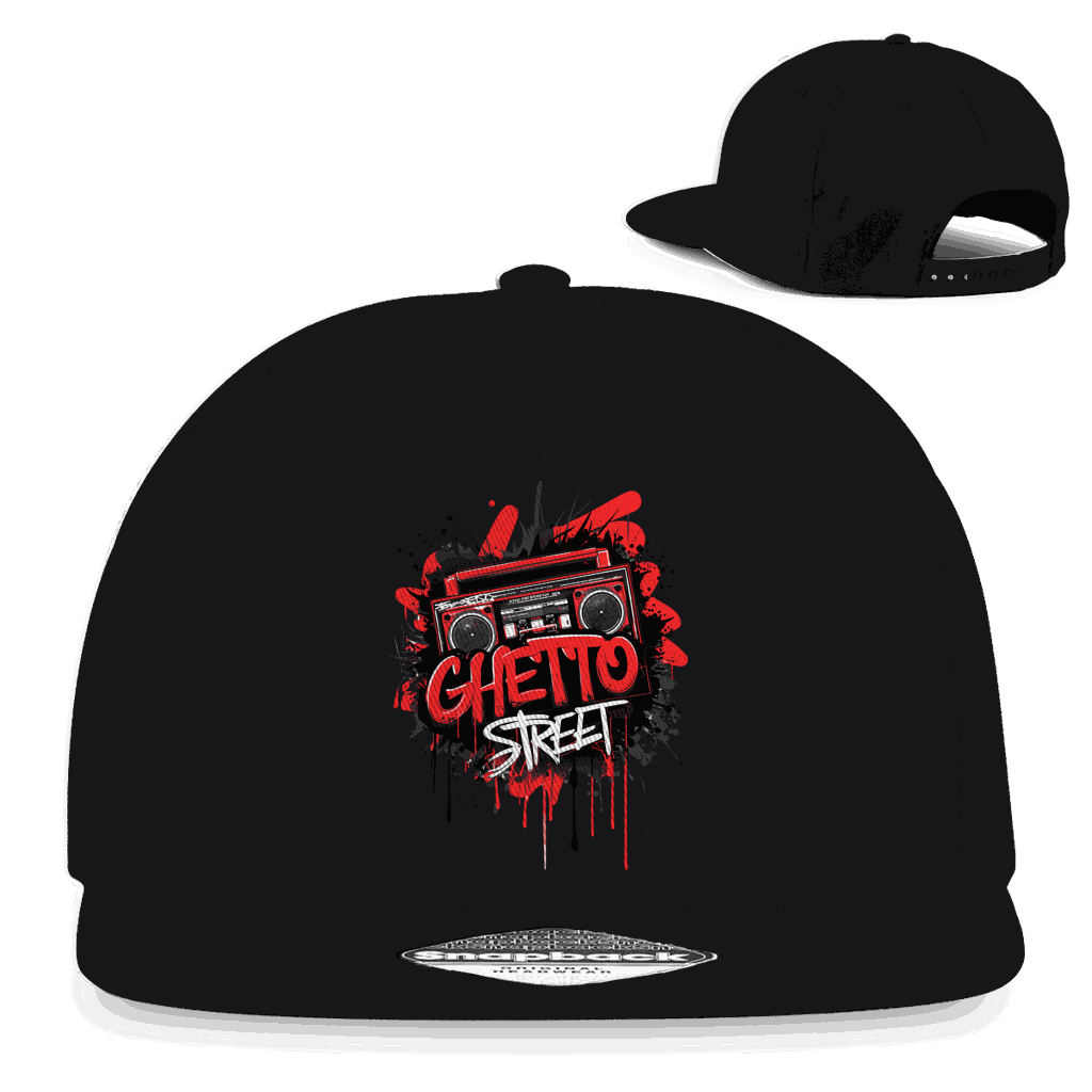 Snapback Rapper Cap - Ghetto Street | Division420®