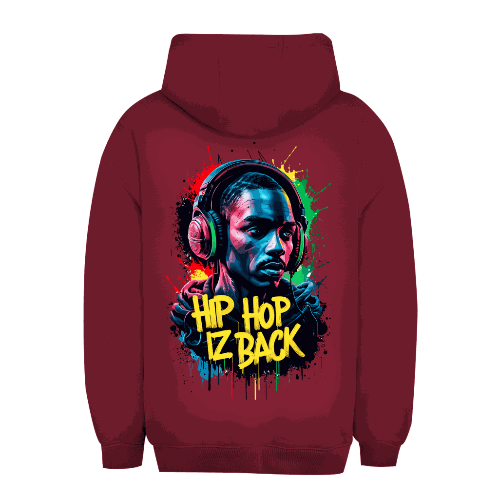 Unisex Oversize Hoodie - Hip Hop iz back | Division420®