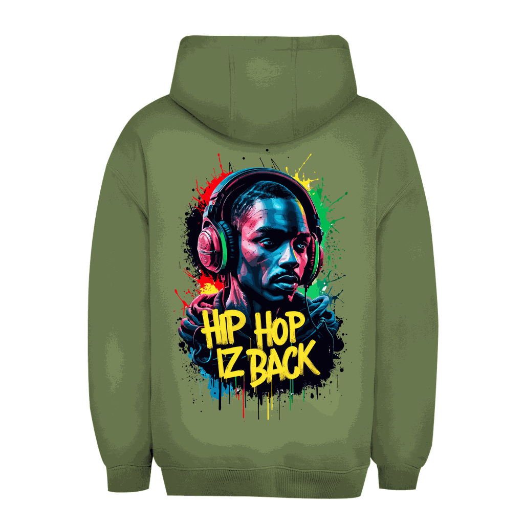 Unisex Oversize Hoodie - Hip Hop iz back | Division420®