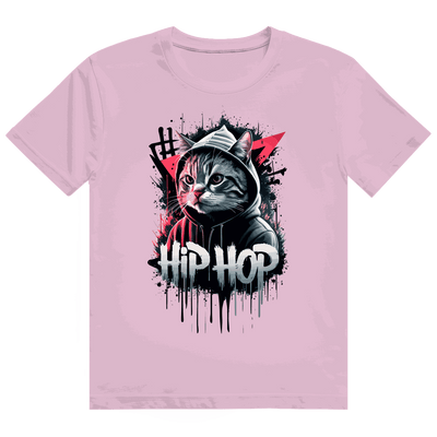 Heavy Cotton T-Shirt - Hip Hop Cat | Division420®