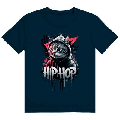Heavy Cotton T-Shirt - Hip Hop Cat | Division420®