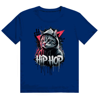 Heavy Cotton T-Shirt - Hip Hop Cat | Division420®