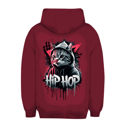 Unisex Oversize Hoodie - Hip Hop Cat | Division420®