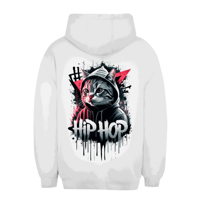 Unisex Oversize Hoodie - Hip Hop Cat | Division420®