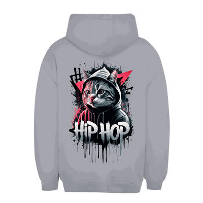 Unisex Oversize Hoodie - Hip Hop Cat | Division420®
