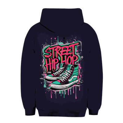 Unisex Oversize Hoodie von Division420 in Street Hip Hop Stil mit Kapuze und Kängurutasche
