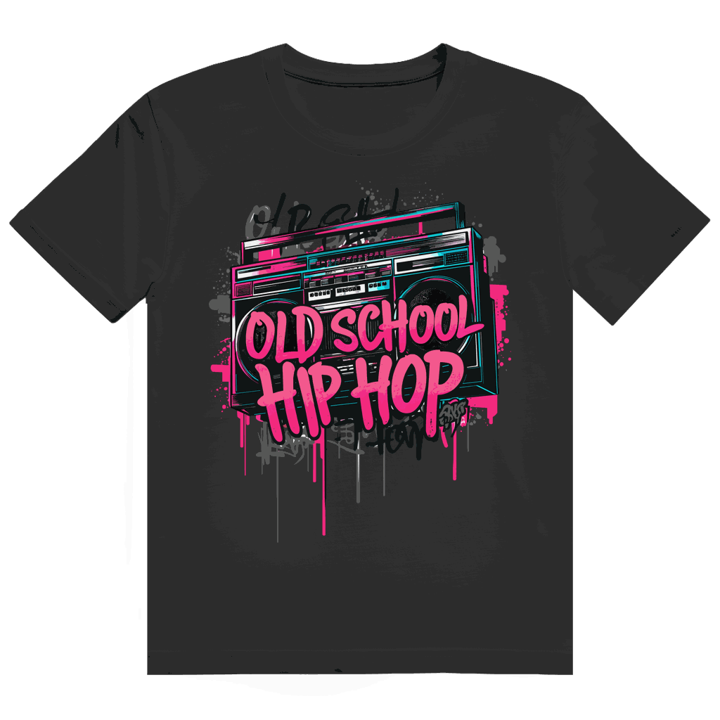 Heavy Cotton T-Shirt - Oldschool Hip Hop | Division420®