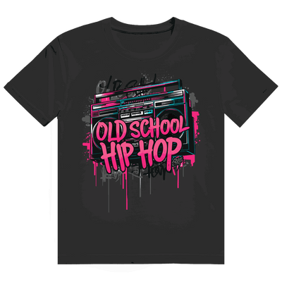 Heavy Cotton T-Shirt - Oldschool Hip Hop | Division420®
