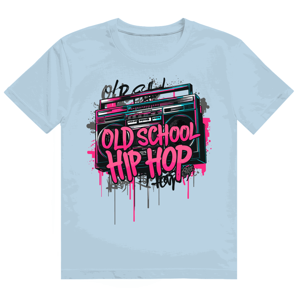 Heavy Cotton T-Shirt - Oldschool Hip Hop | Division420®