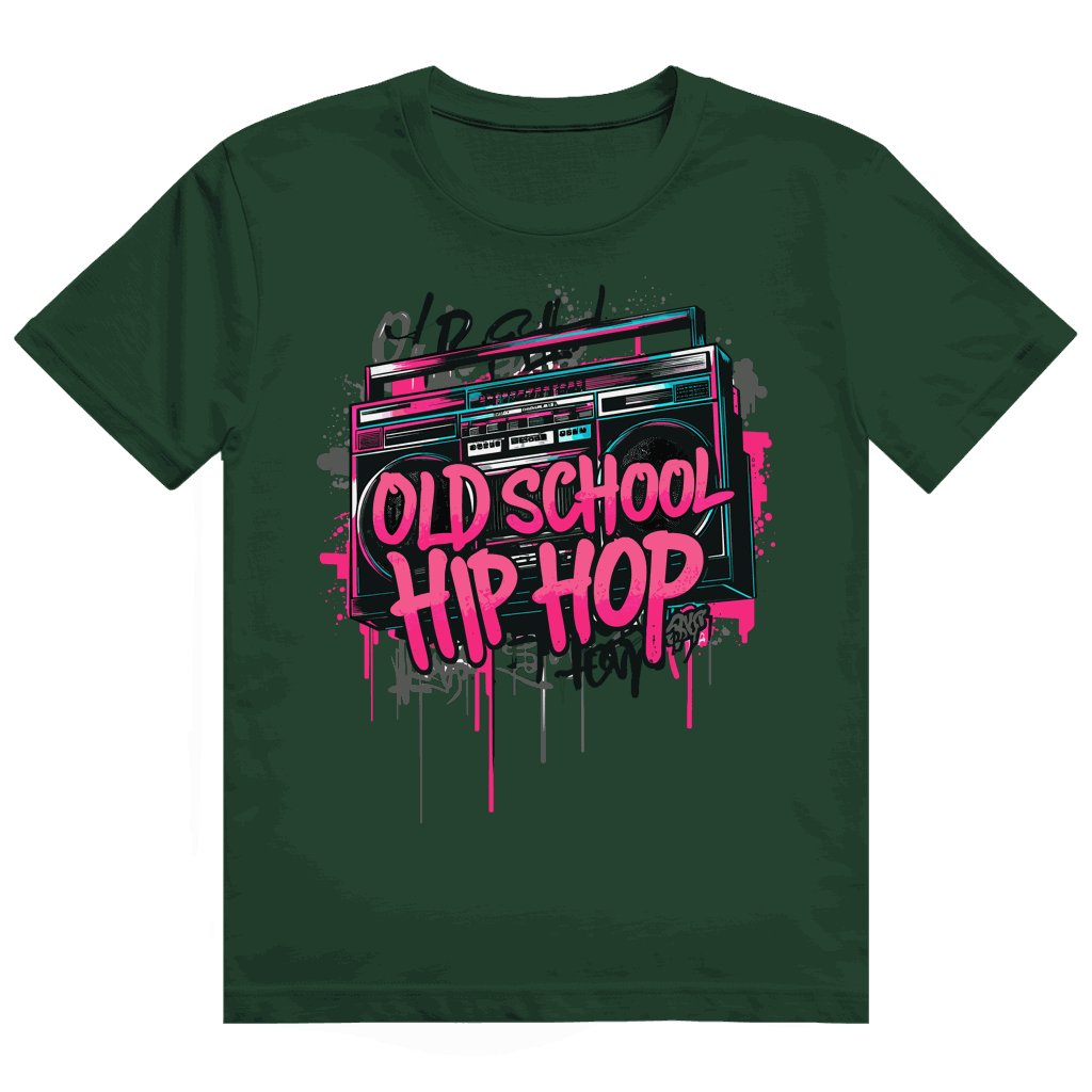 Heavy Cotton T-Shirt - Oldschool Hip Hop | Division420®