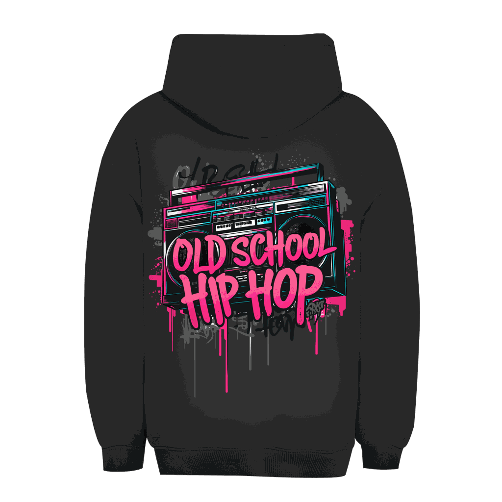 Unisex Oversize Hoodie - Oldschool Hip Hop | Division420®