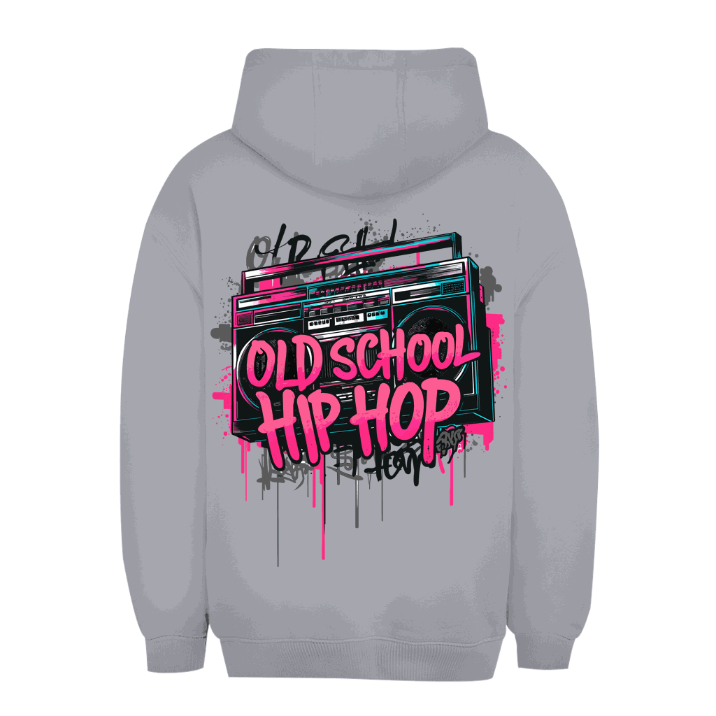 Unisex Oversize Hoodie - Oldschool Hip Hop | Division420®
