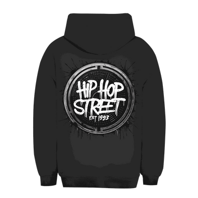 Unisex Oversize Hoodie Division420 in urbanem Hip Hop Street Style mit Kapuze und Kängurutasche