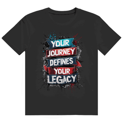 Heavy Cotton T-Shirt - Your journey defines | Division420®
