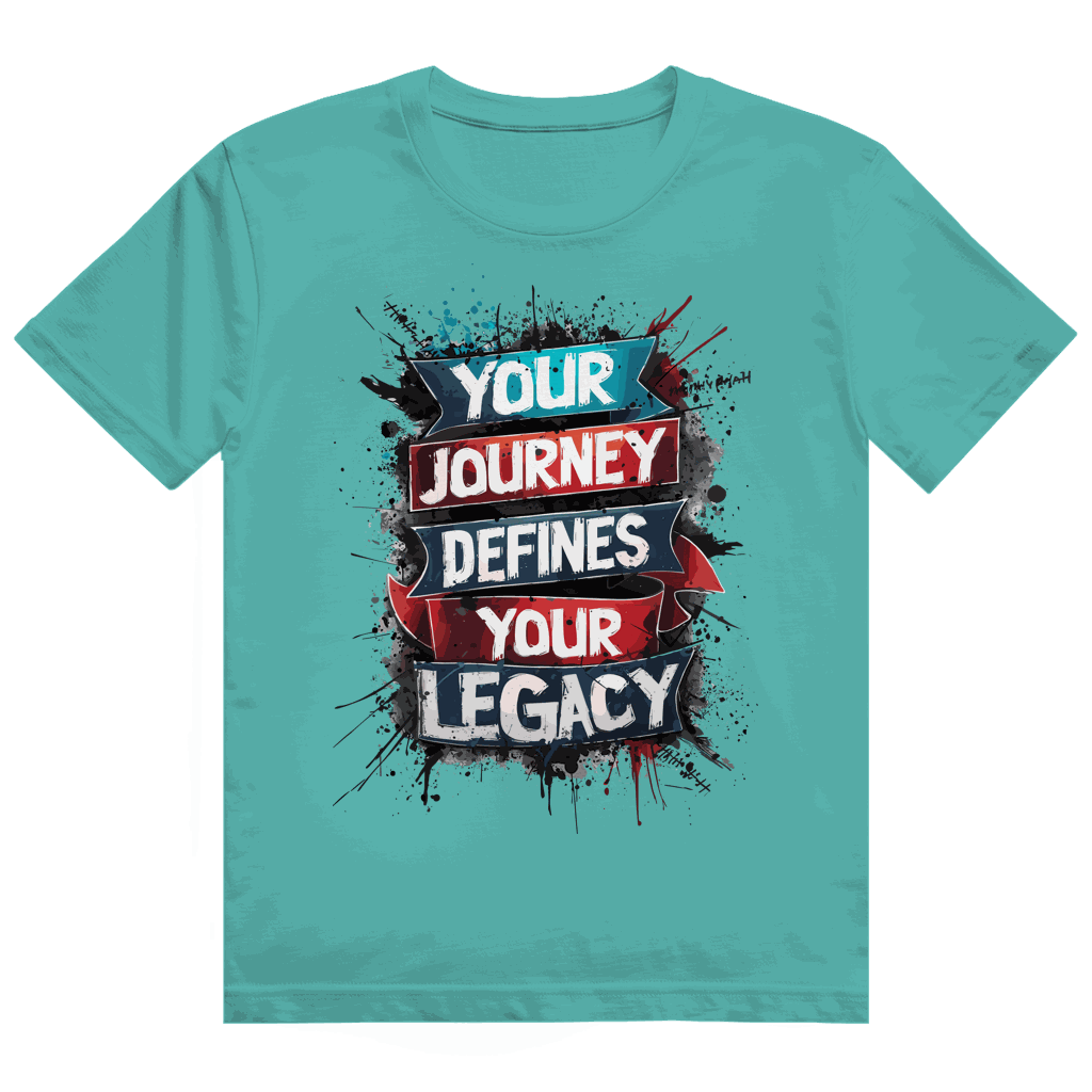 Heavy Cotton T-Shirt - Your journey defines | Division420®