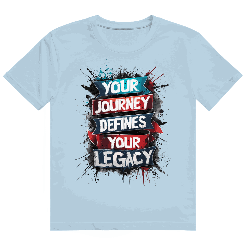 Heavy Cotton T-Shirt - Your journey defines | Division420®