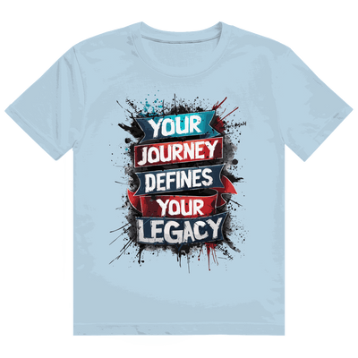 Heavy Cotton T-Shirt - Your journey defines | Division420®