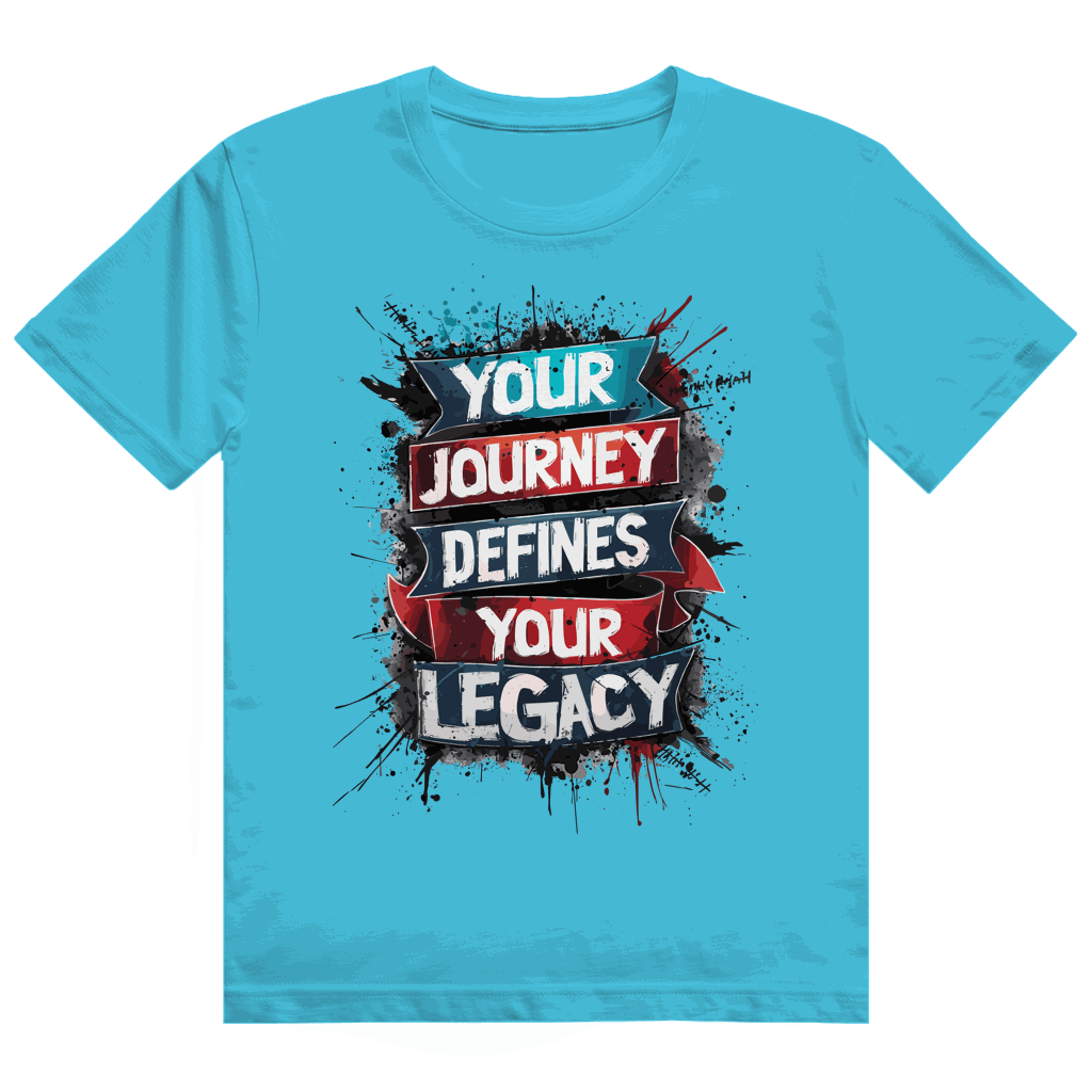 Heavy Cotton T-Shirt - Your journey defines | Division420®