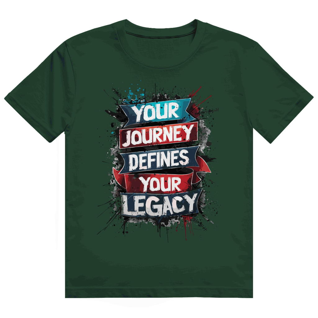 Heavy Cotton T-Shirt - Your journey defines | Division420®