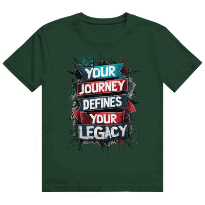 Heavy Cotton T-Shirt - Your journey defines | Division420®
