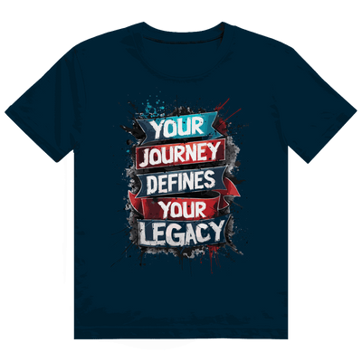 Heavy Cotton T-Shirt - Your journey defines | Division420®
