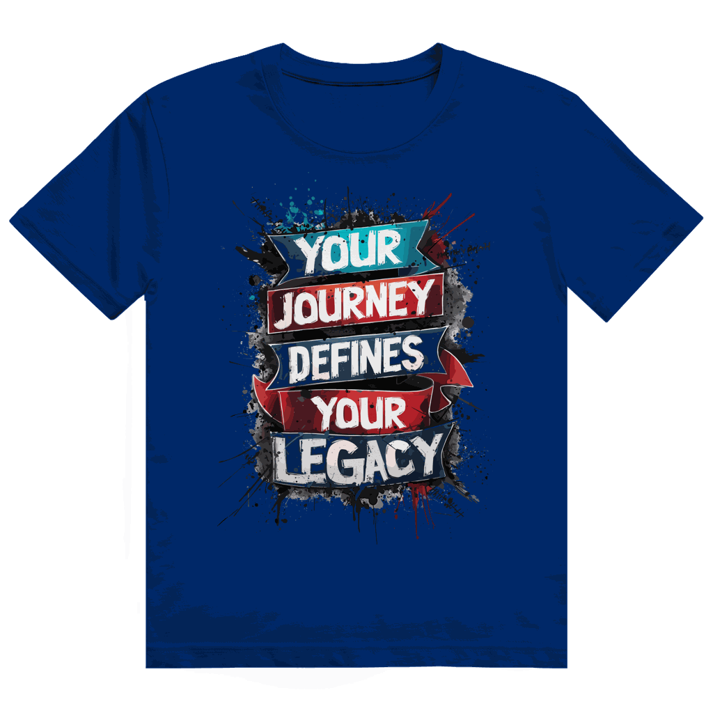 Heavy Cotton T-Shirt - Your journey defines | Division420®