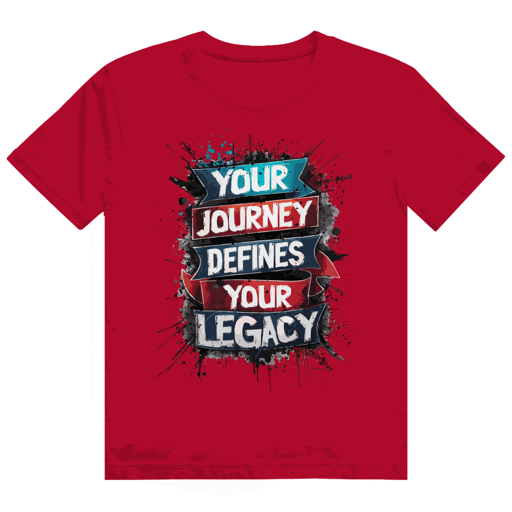 Heavy Cotton T-Shirt - Your journey defines | Division420®