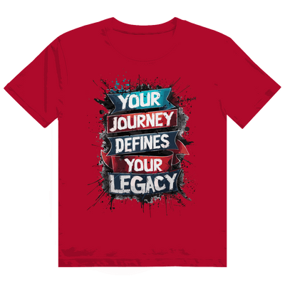 Heavy Cotton T-Shirt - Your journey defines | Division420®