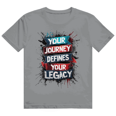 Heavy Cotton T-Shirt - Your journey defines | Division420®