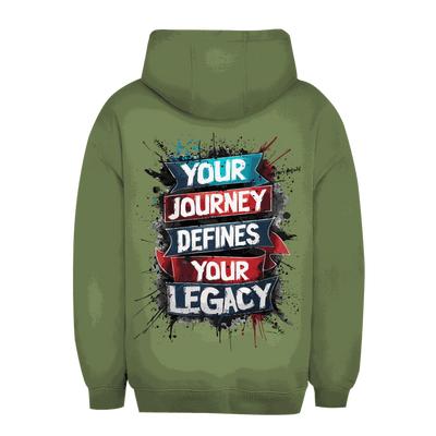 Unisex Oversize Hoodie - Your journey defines | Division420®