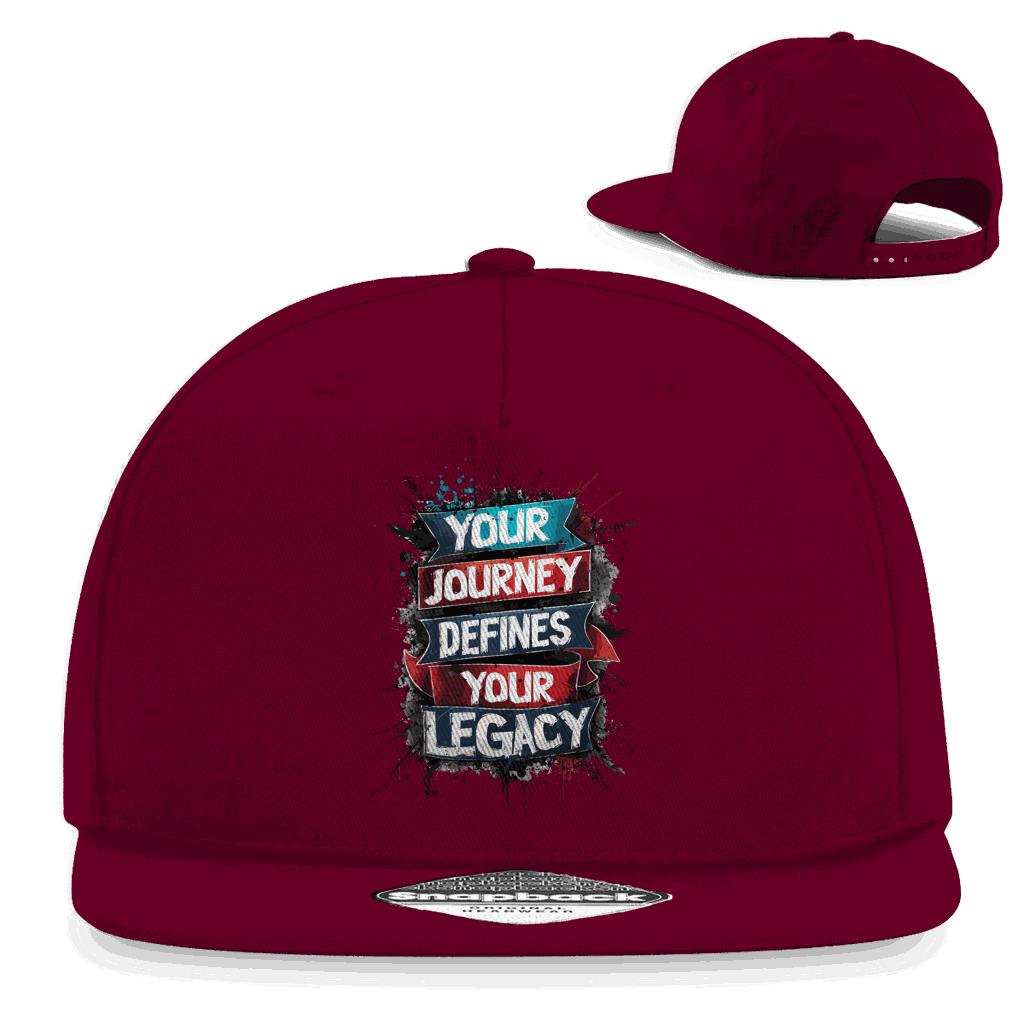 Snapback Rapper Cap - Your journey defines | Division420®