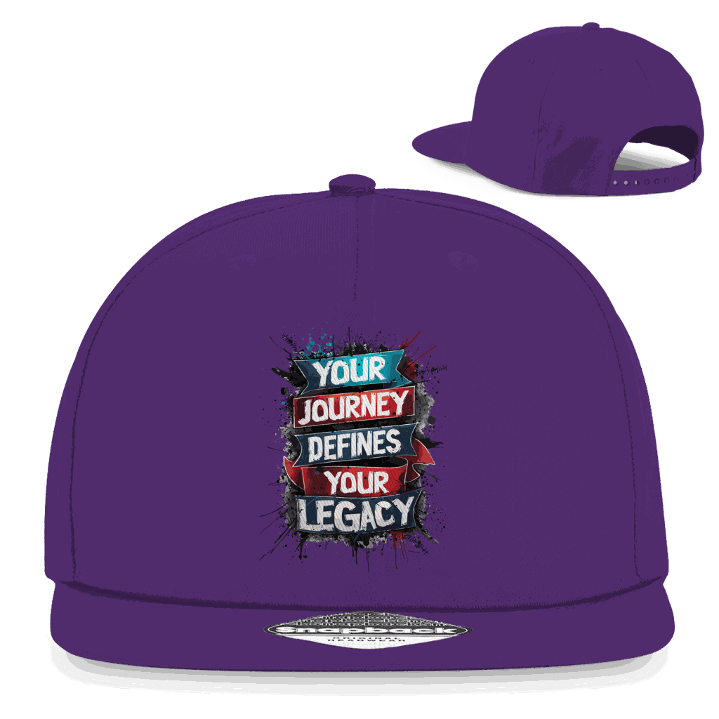 Snapback Rapper Cap - Your journey defines | Division420®